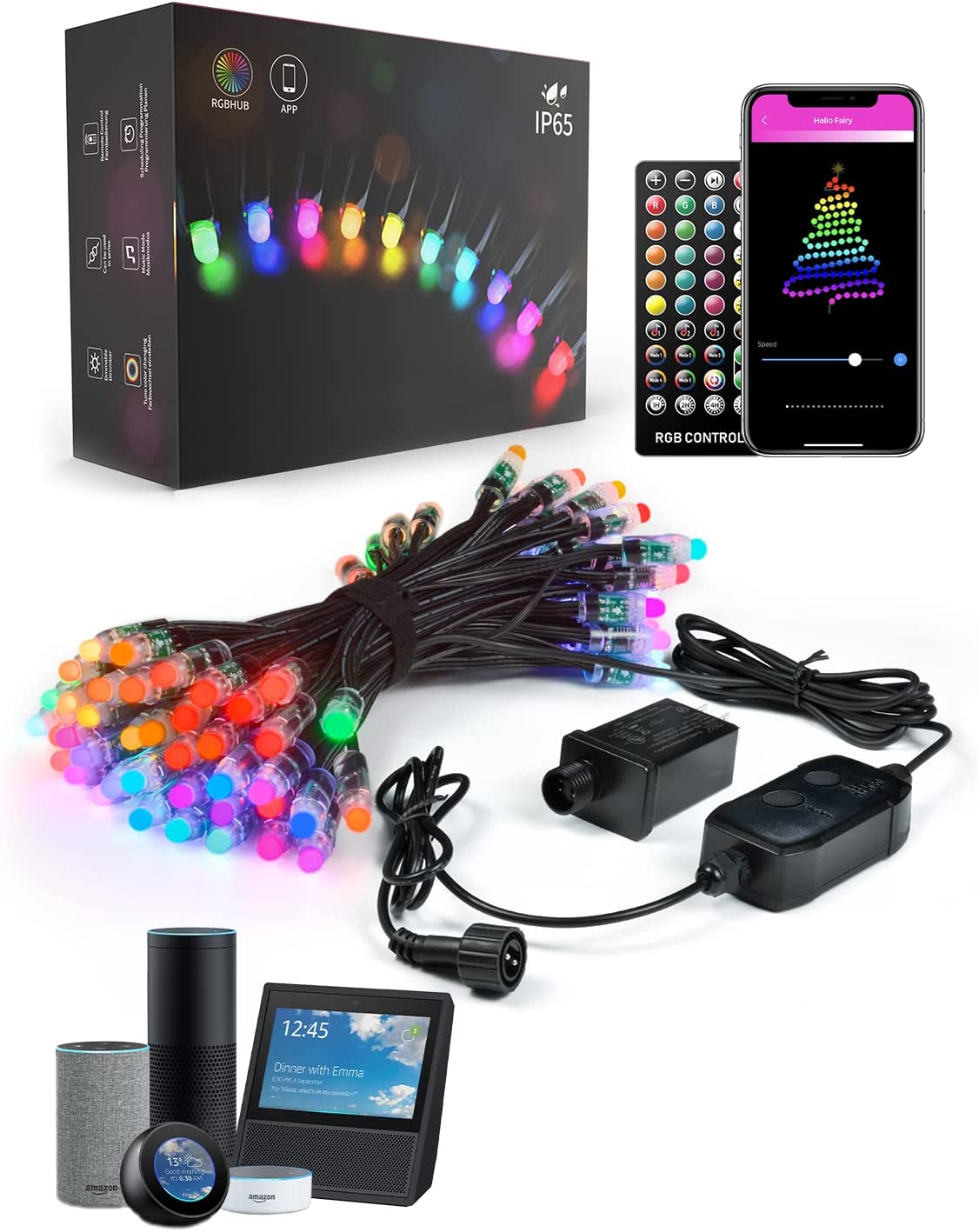 Outdoor Christmas Lights Aleax Control