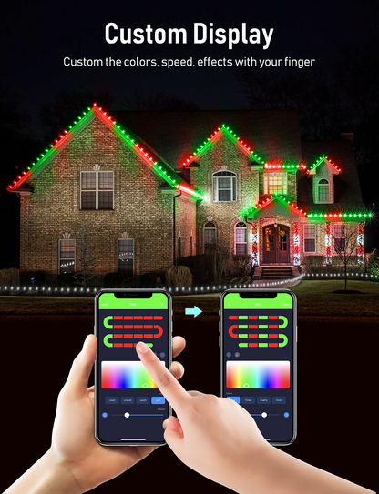 C9 Strawberry Outdoor String Lights 10M