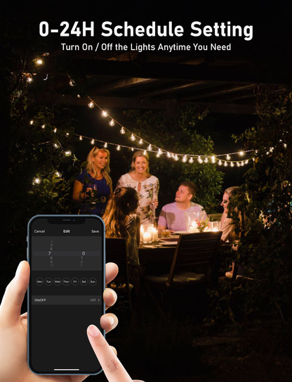 G40 Outdoor String Lights 7.5M